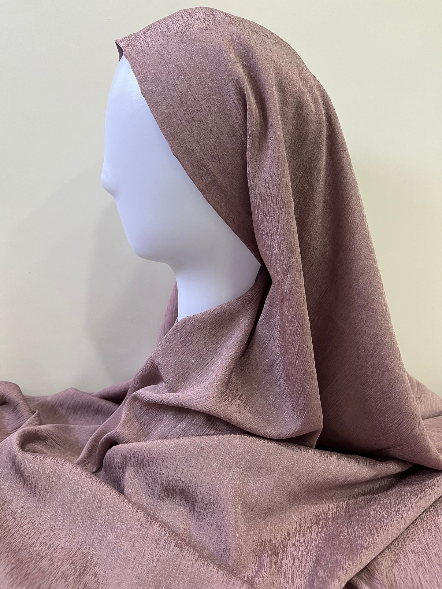 Americano Silver Chiffon Hijab